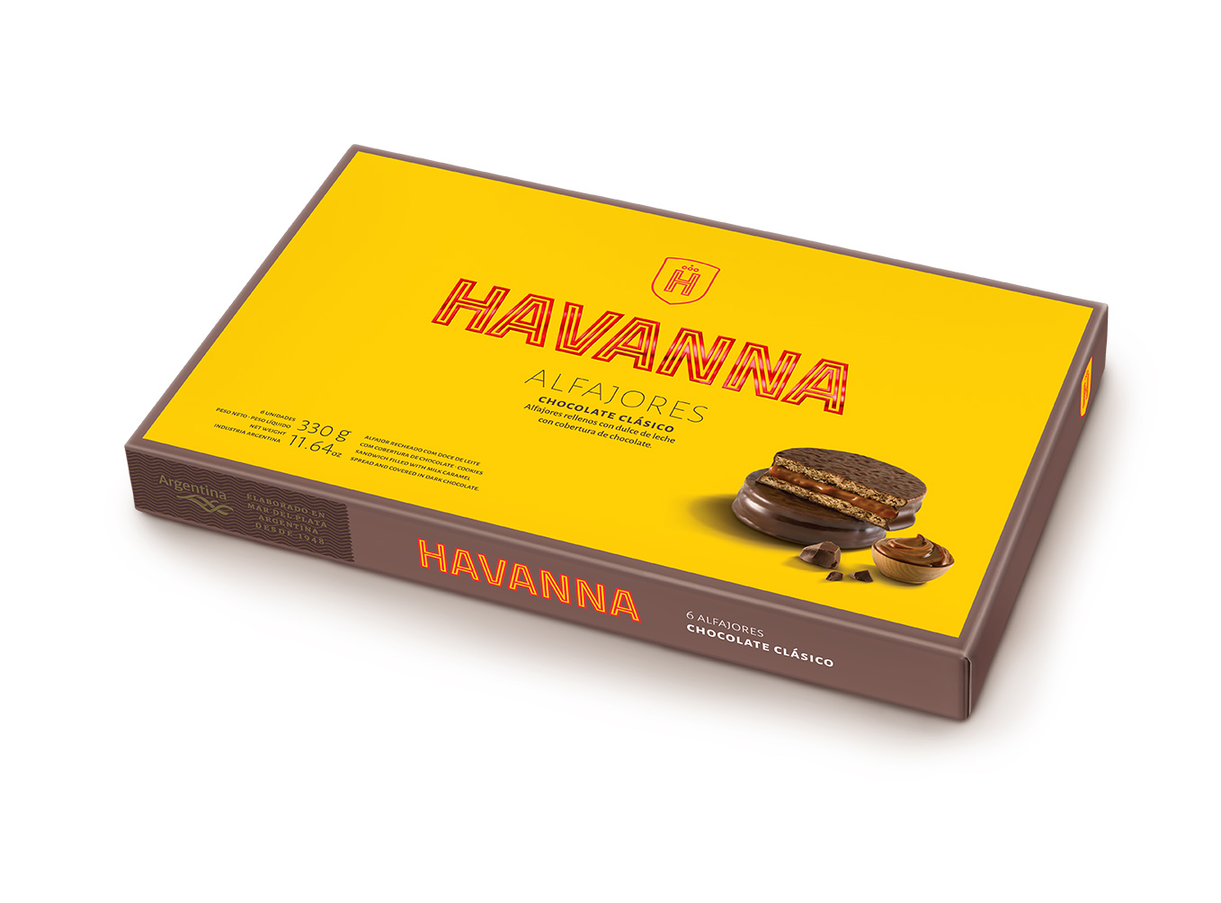 HAVANNA ALFAJORES CHOCOLATE 6 ARGENTINA buy online!